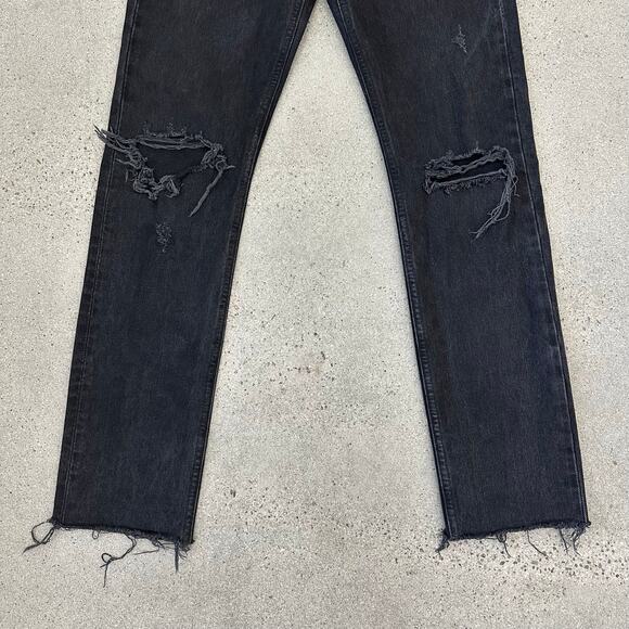 AGOLDE Cherie High Rise Straight Jeans in Distortion - Picture 4 of 11